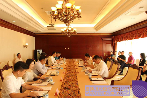 安徽省蚌埠市到访PP电子控股，，，，，，，洽谈工业经济相助C.jpg